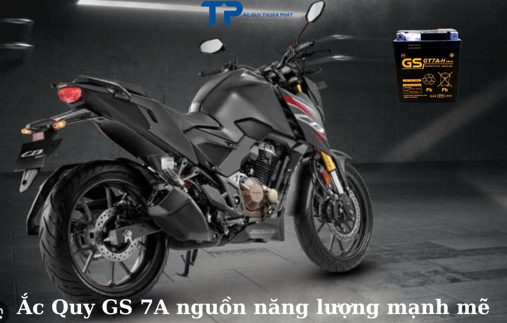 Ắc quy GS 7AH nguồn năng lượng mạnh mẽ