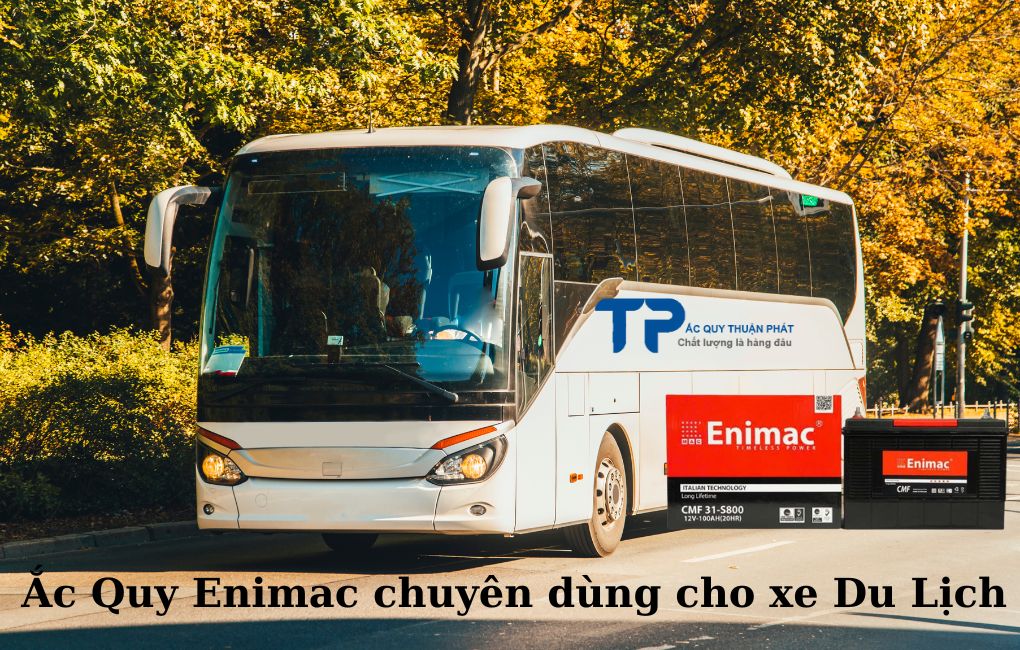 Ắc Quy Enimac chuyên dùng cho Xe Du Lịch