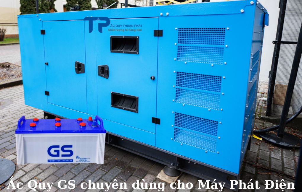 Ắc quy GS chuyên dùng cho máy phát điện