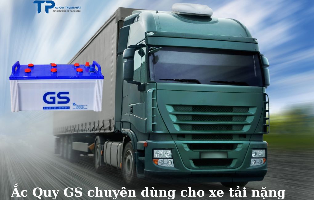 Ắc Quy GS chuyên dùng cho Xe Tải nặng