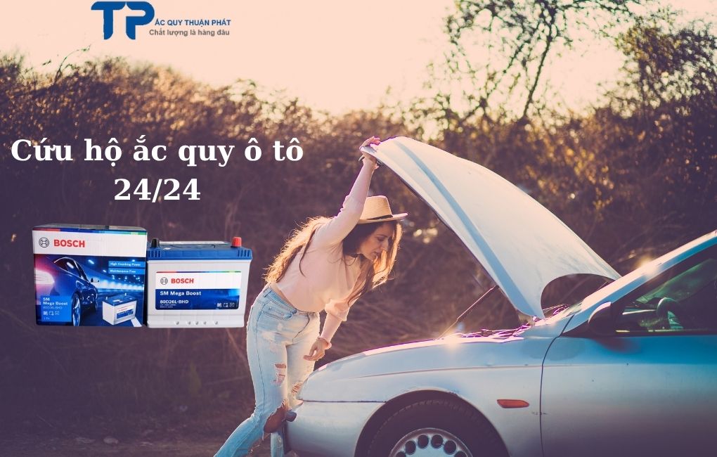 Cứu hộ ắc quy ô tô 24/24