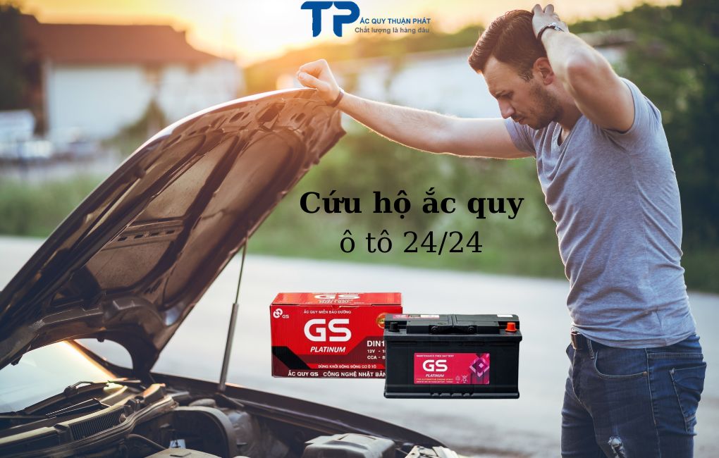 Cứu hộ ắc quy ô tô 24/24
