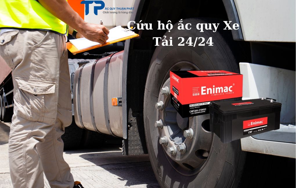 Cứu hộ ắc quy Xe Tải 24/24 TPHCM