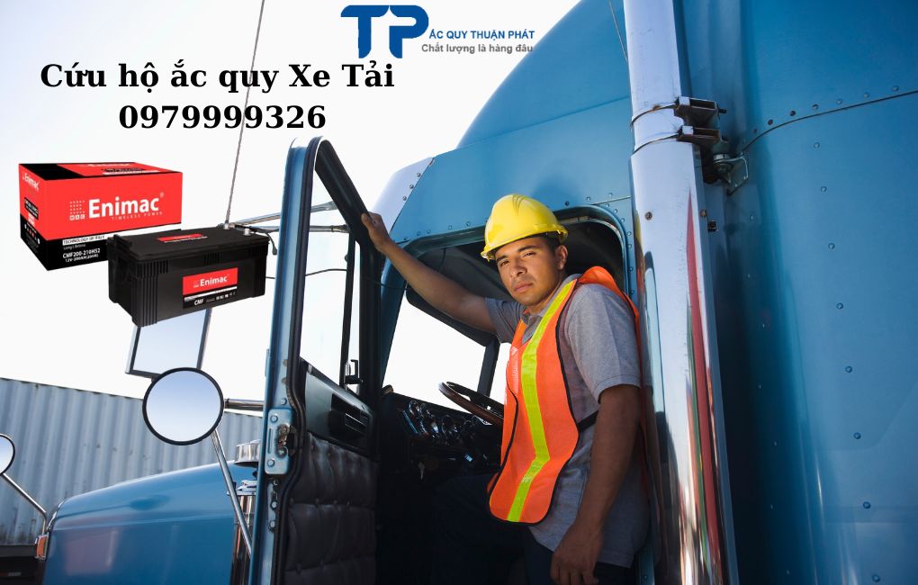 Cứu hộ ắc quy Xe Tải tận nơi 0979999326