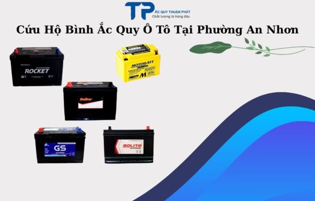 Cứu hộ bình ắc quy ô tô tại Phường An Nhơn