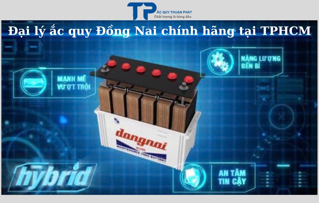 Đại lý ắc quy Đồng nai chính hãng tại TPHCM