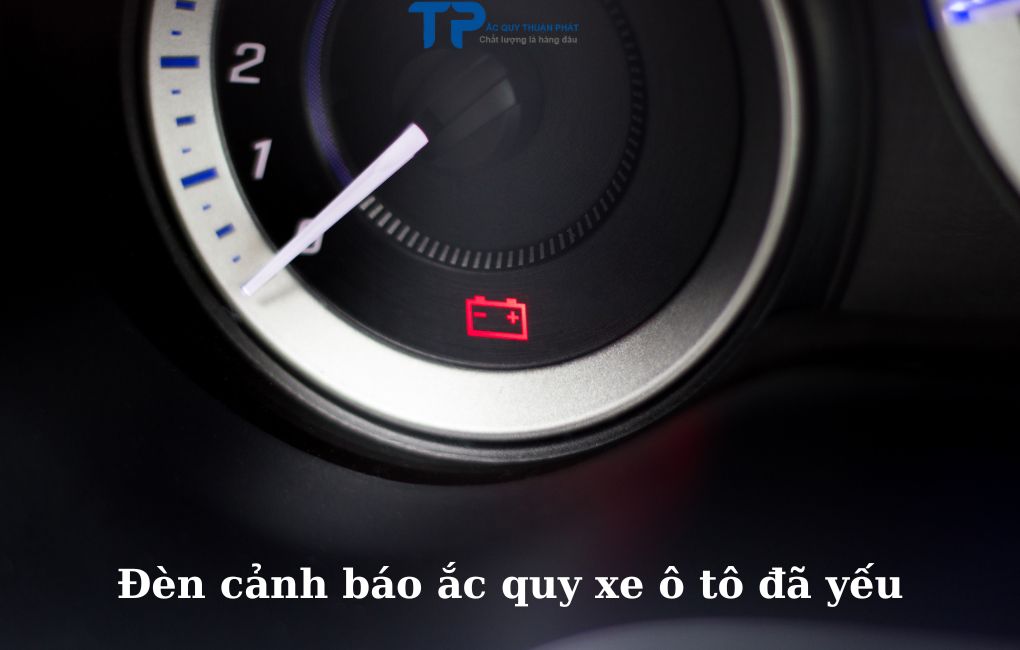Đèn cảnh báo ắc quy Xe ô tô đã yếu