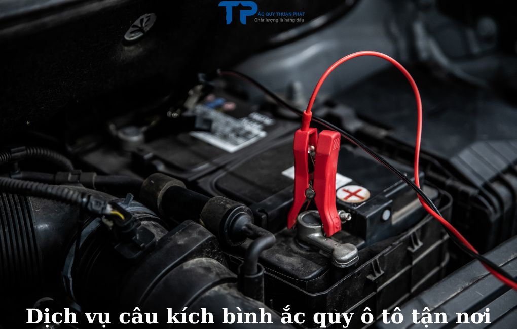 Dịch vụ câu bình ắc quy ô tô tận nơi
