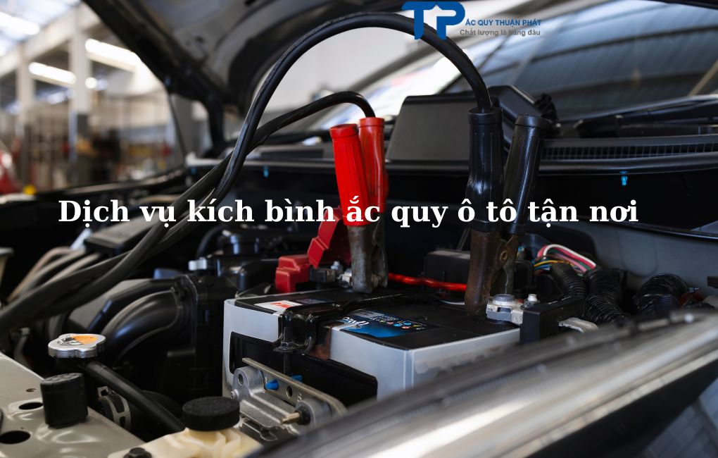 Dịch vụ kích bình ắc quy ô tô tận nơi