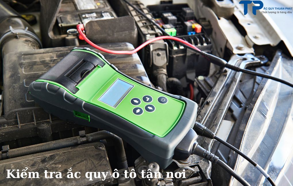 Kiểm tra ắc quy ô tô tận nơi