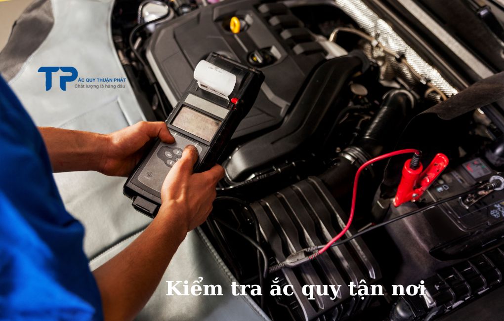 Kiểm tra ắc quy ô tô tận nơi