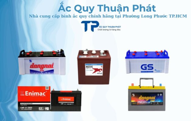 Nhà cung cấp ắc quy chính hãng tại Phường Long Phước TPHCM