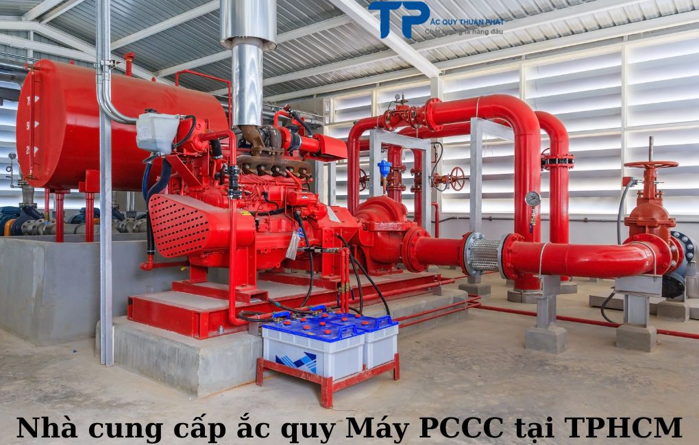 Nhà cung cấp ắc quy máy PCCC tại TPHCM