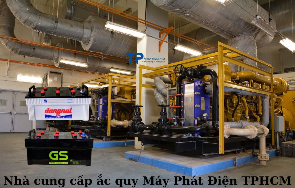 Nhà cung cấp ắc quy Máy Phát Điện TPHCM