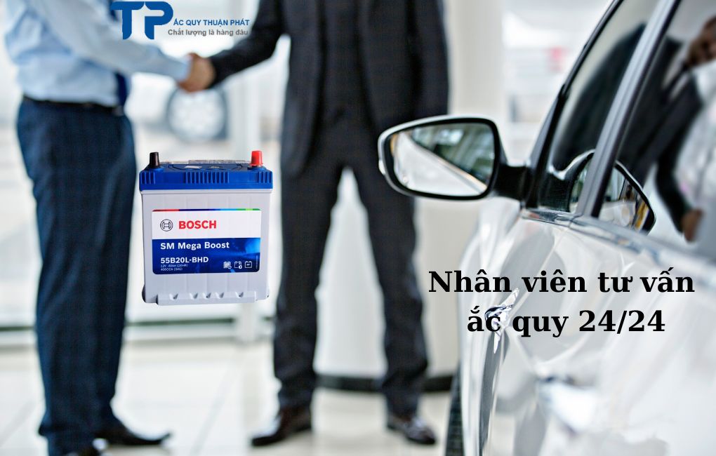 Nhân viên tư vấn ắc quy 24/24