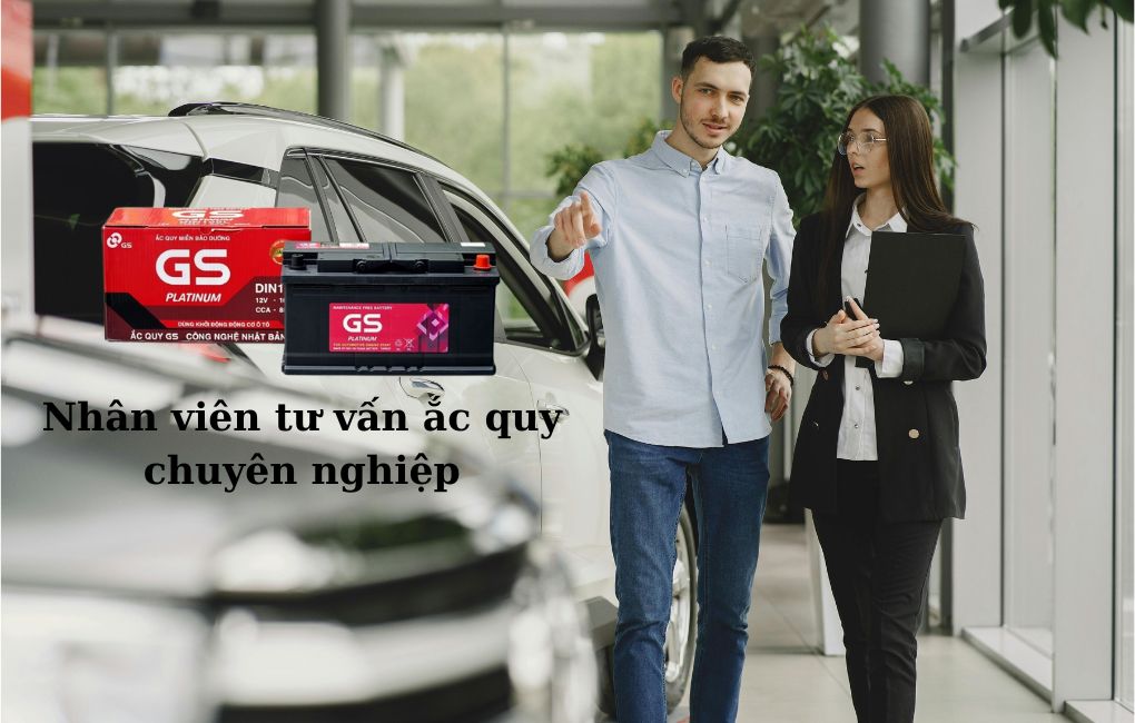 Nhân viên tư vấn ắc quy chuyên nghiệp