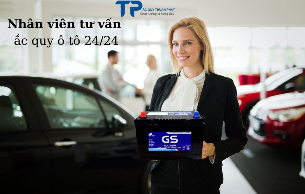 Nhân viên tư vấn ắc quy ô tô 24/24