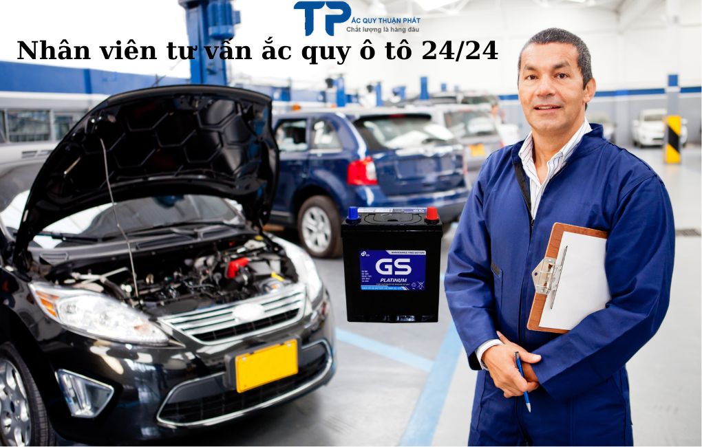 Nhân viên tư vấn ắc quy ô tô 24/24