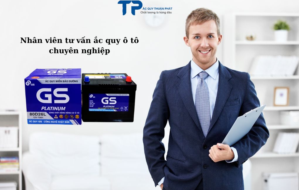 Nhân viên tư vấn ắc quy ô tô chuyên nghiệp