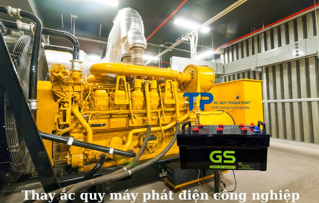 Thay ắc quy Máy Phát Điện công nghiệp tại An Khánh