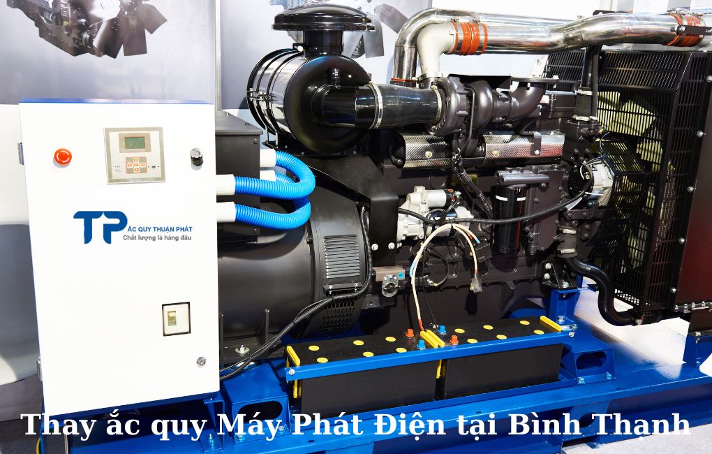 Thay ắc quy Máy Phát Điện tại Bình Thạnh