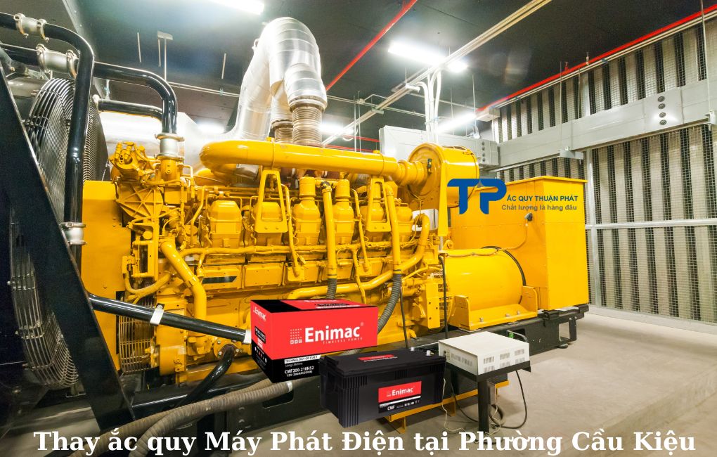 Thay ắc quy Máy Phát Điện tại Phường Cầu Kiệu