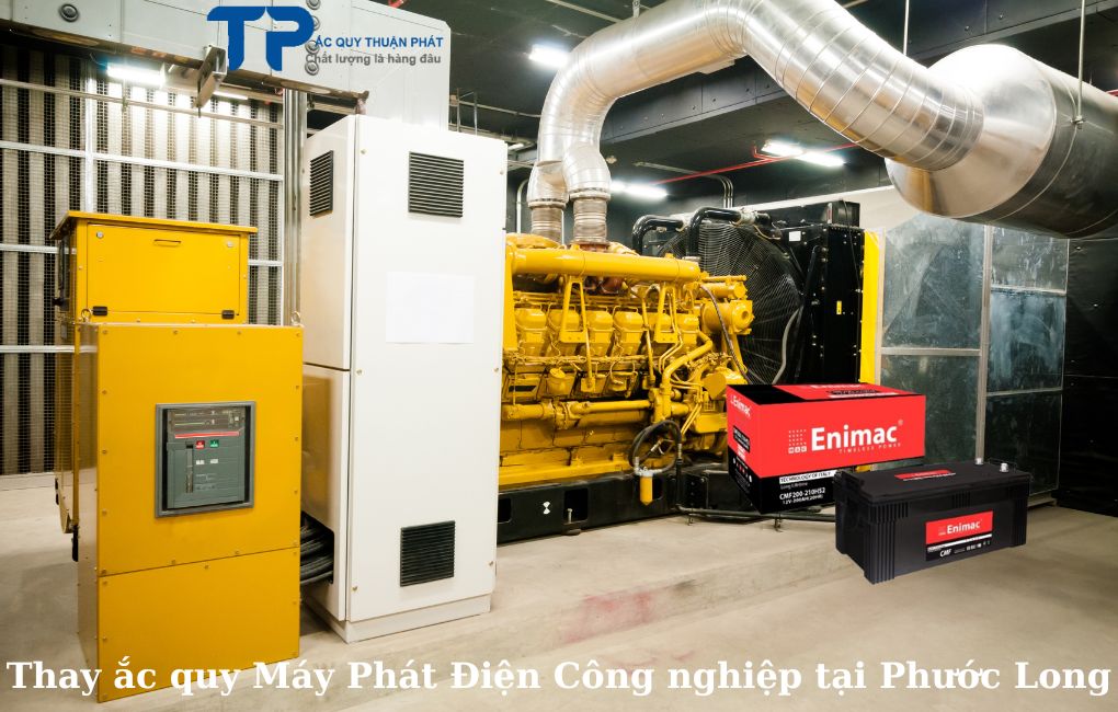 Thay ắc quy Máy Phát điện tại Phường Phước Long