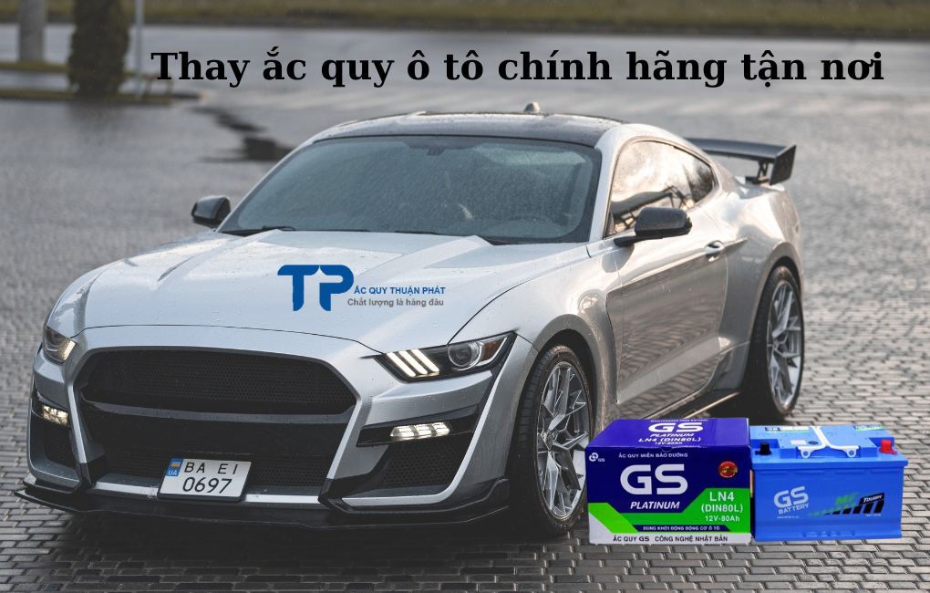 Thay ắc quy ô tô chính hãng tận nơi