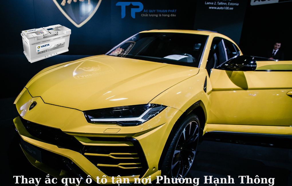 Thay ắc quy ô tô tận nơi Phường Hạnh Thông