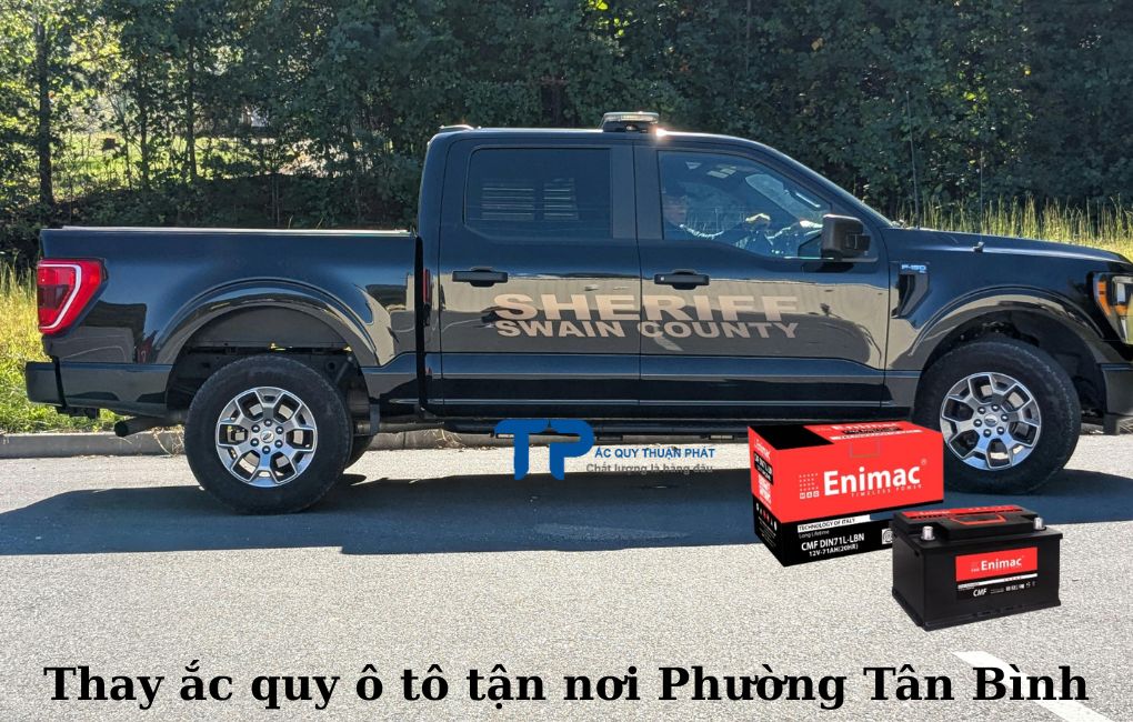 Thay ắc quy ô tô tận nơi Phường Tân Bình