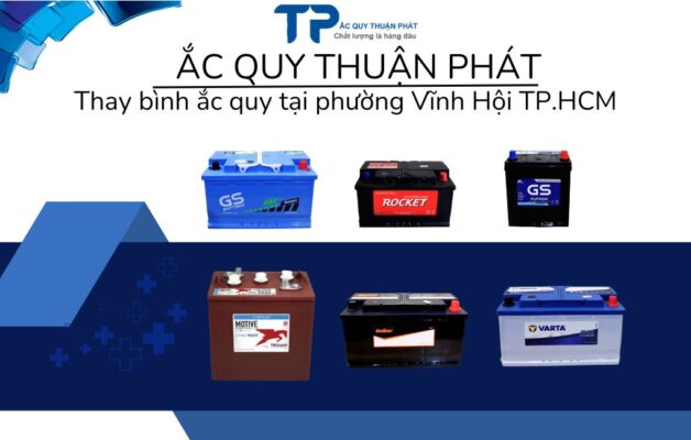 Thay ắc quy tại Phường Vĩnh Hội TPHCM