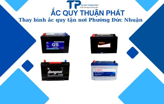 Thay ắc quy tận nơi Phường Đức Nhuận
