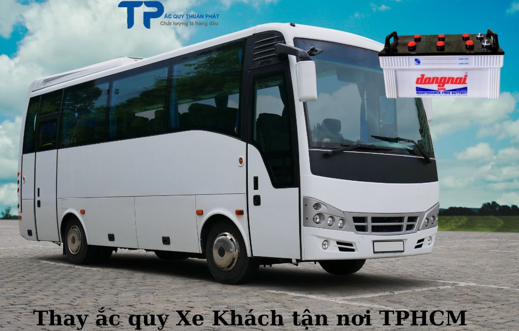 Thay ắc quy Xe Khách tận nơi TPHCM