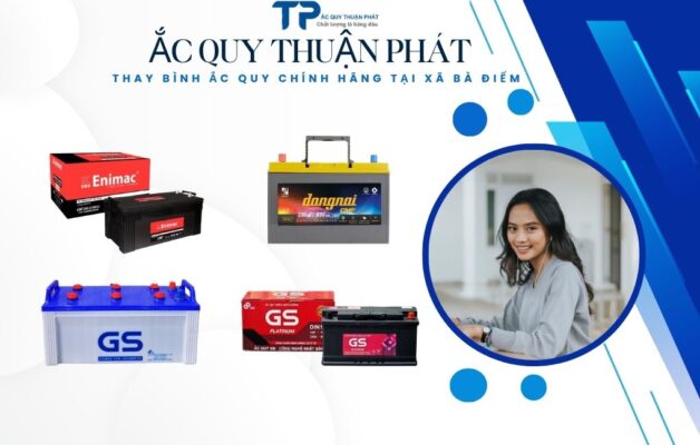 Thay bình ắc quy chính hãng tại Xã Bà Điểm