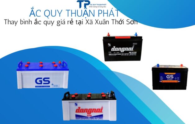 Thay bình ắc quy giá rẽ tại Xuân Thới Sơn