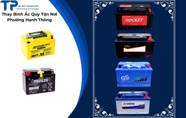 Thay Bình Ắc Quy tận nơi Phường Hạnh Thông