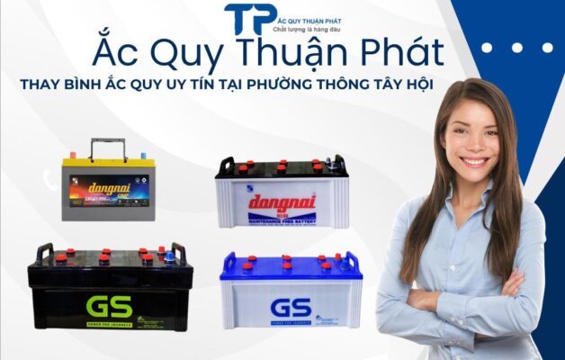 Thay bình ắc quy uy tín tại Phường Thông Tây Hội