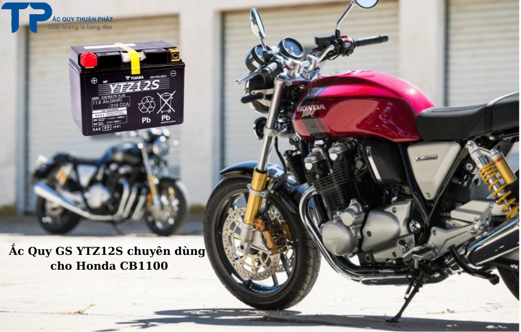 Ắc quy GS YTZ12S chuyên dùng cho Honda CB1100