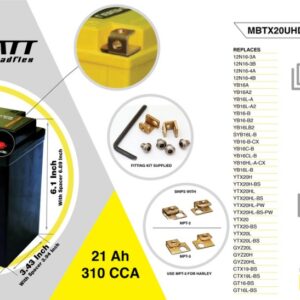 Ắc Quy Motobatt MBTX20UHD-5