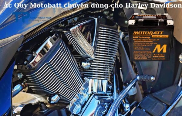 Ắc quy Motobatt chuyên dùng cho Harley Davidson