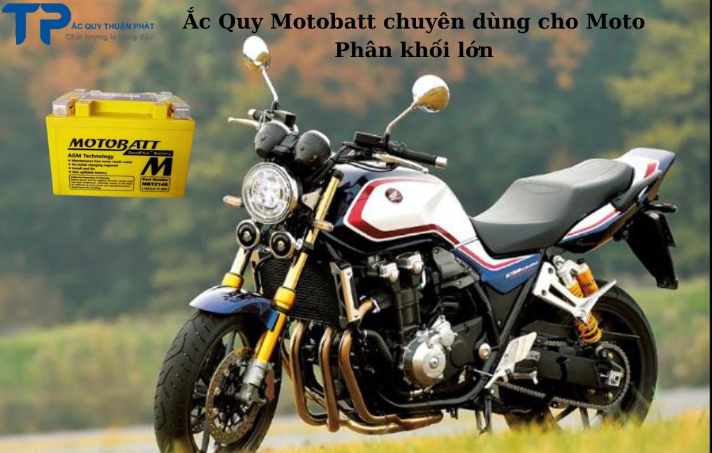 Ắc quy Motobatt chuyên dùng cho Moto Phân Khối Lớn
