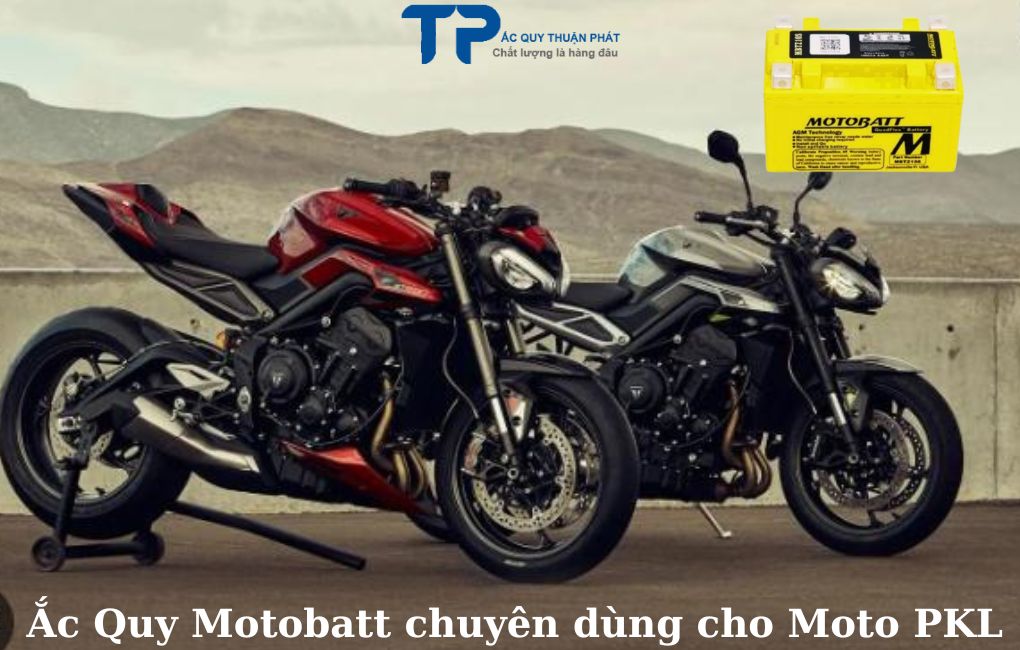 Ắc quy Motobatt chuyên dùng cho Moto PKL