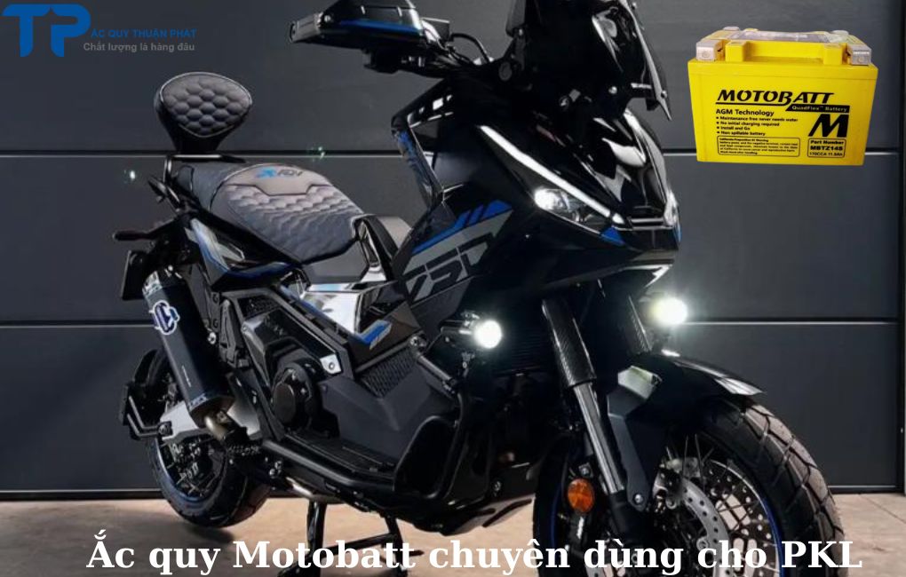 Ắc quy Motobatt chuyên dùng cho PKL