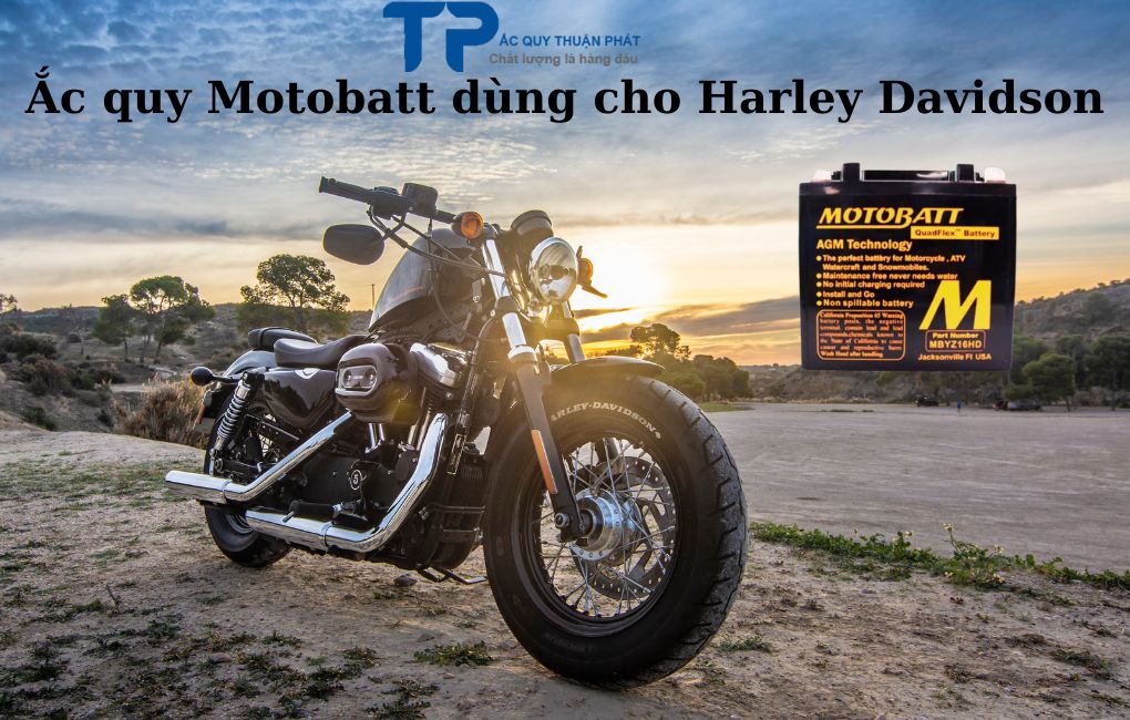 Ắc quy Motobatt dùng cho Harley Davidson