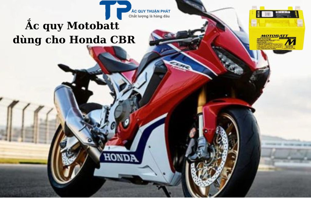 Ắc quy Motobatt dùng cho Honda CBR
