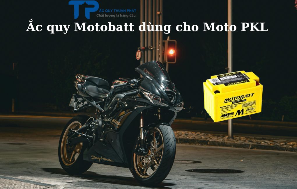 Ắc quy Motobatt dùng cho Moto PKL