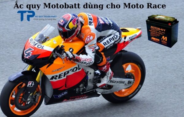 Ắc quy Motobatt dùng cho Moto Race