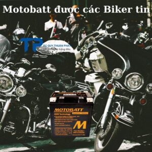 Ắc quy Motobatt được các Biker tin dùng