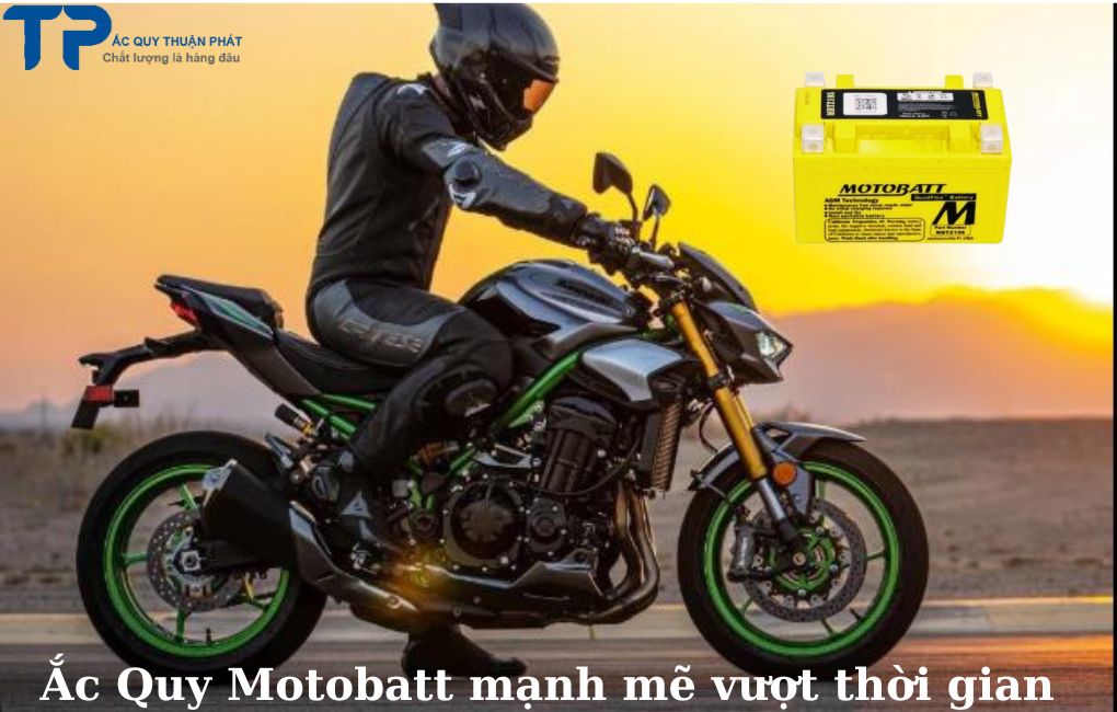 Ắc quy Motobatt mạnh mẽ vượt thời gian