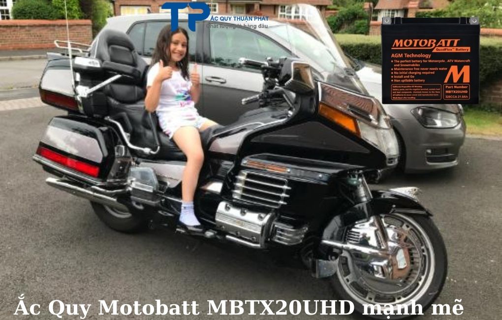 Ắc quy Motobatt MBTX20UHD mạnh mẽ cho xe PKL